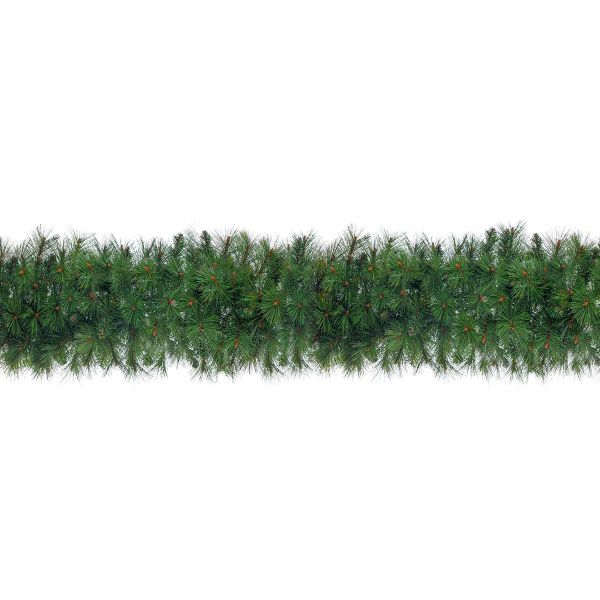 Festone di Natale verde abete Dalston 180 cm