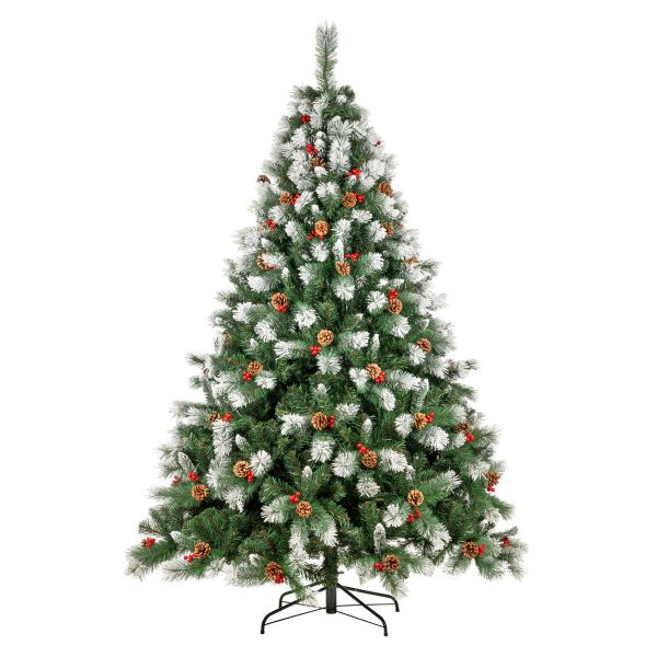 Albero di Natale artificiale decorato Denali-210 cm