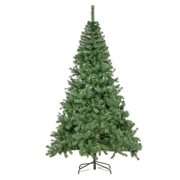 Albero di Natale artificiale verde Ainos-150 cm