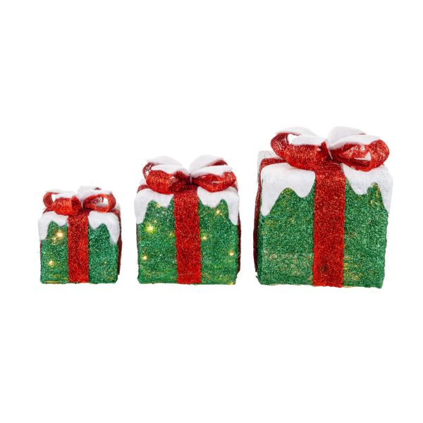 Set Pacchi regalo bagliore delle feste