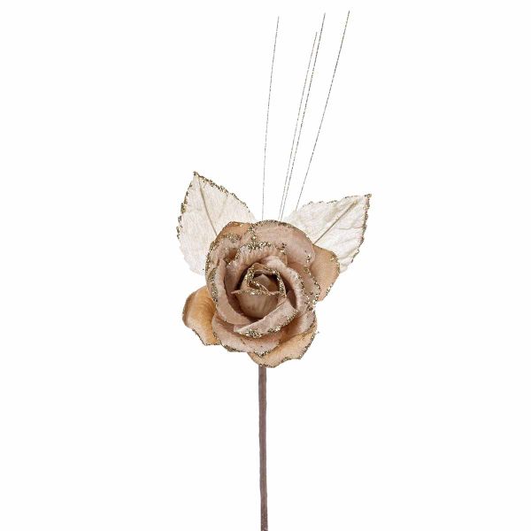 Rosa oro con gambo Or Victoire 12 cm