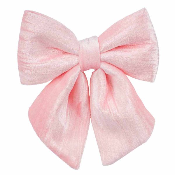 Addobbo Natalizio Peach Blossom Bow 16 cm