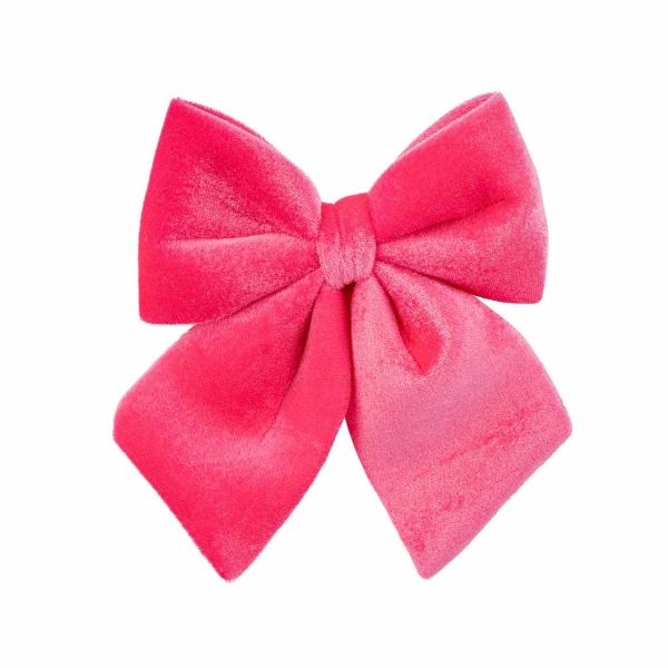 Addobbo Natalizio Glamorous Pink Bow 13 cm