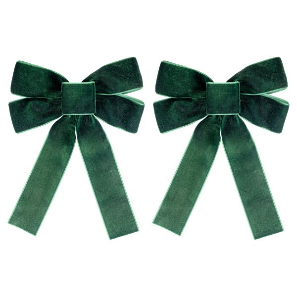 Set 2 Fiocchi Natalizi Magical Green Firework 22 cm