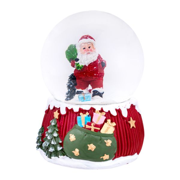 Palla di neve Bag of Santa Gifts 15 cm