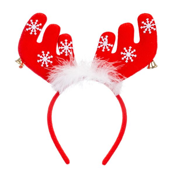 Frontino di Natale rosso Reindeer Posing at Sunset