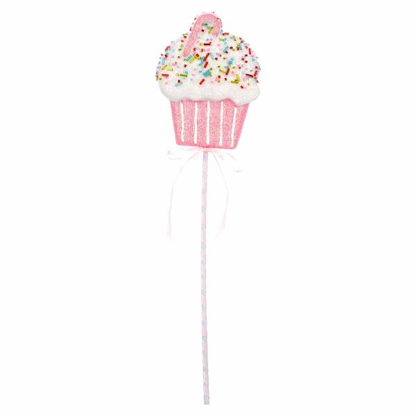 Addobbo Natalizio Pink Muffin Lady 35 cm