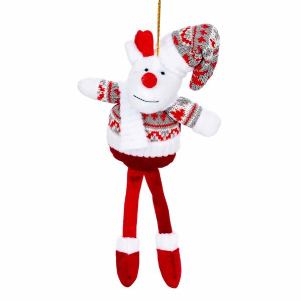 Addobbo Natalizio White Ice Reindeer 28 cm