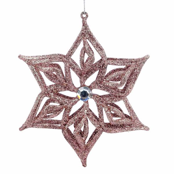 Addobbo Natalizio Snowflake's Diamond 15 cm