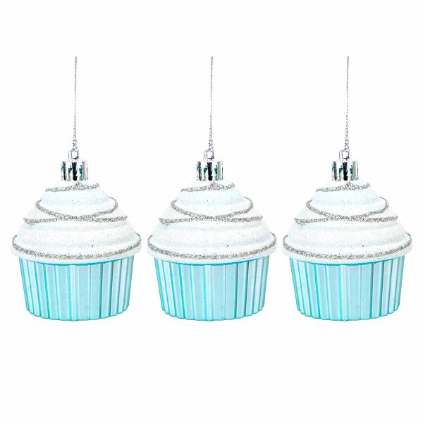 Set 3 Addobbi Natalizi Cupcakes Sweet Paradise