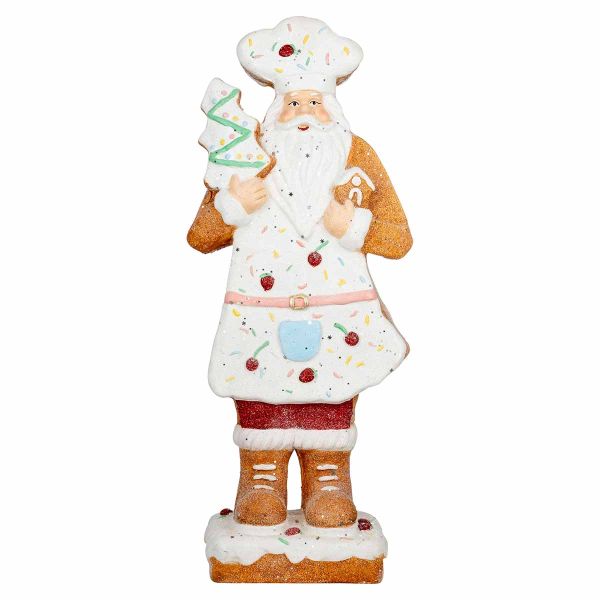 Babbo Natale cuore di glassa 60 cm