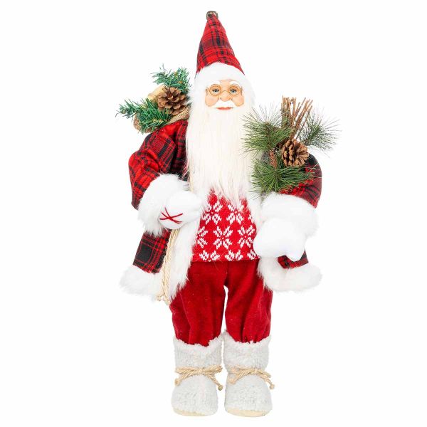Babbo Natale Esploratore dei boschi 70 cm