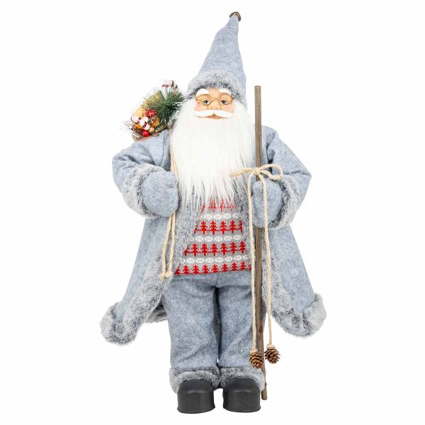 Babbo Natale Pastore di renne 70 cm