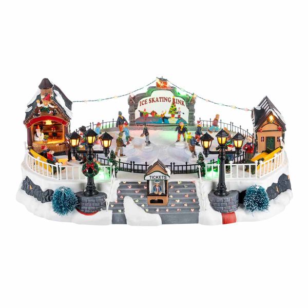 Villaggio di Natale Rockfeller Ice Dream 38 cm