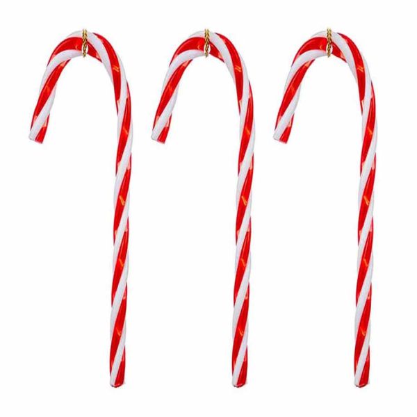 Set 3 Addobbi Natalizi Homeland Candy Cane 15 cm