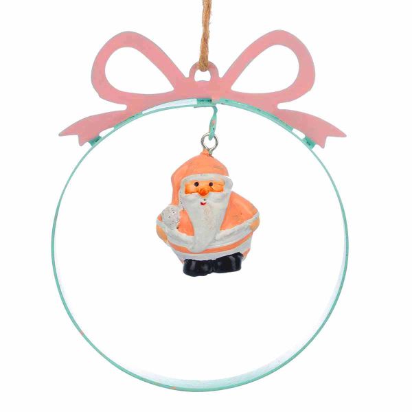 Addobbo Natalizio Santa Claus Ball 11 cm