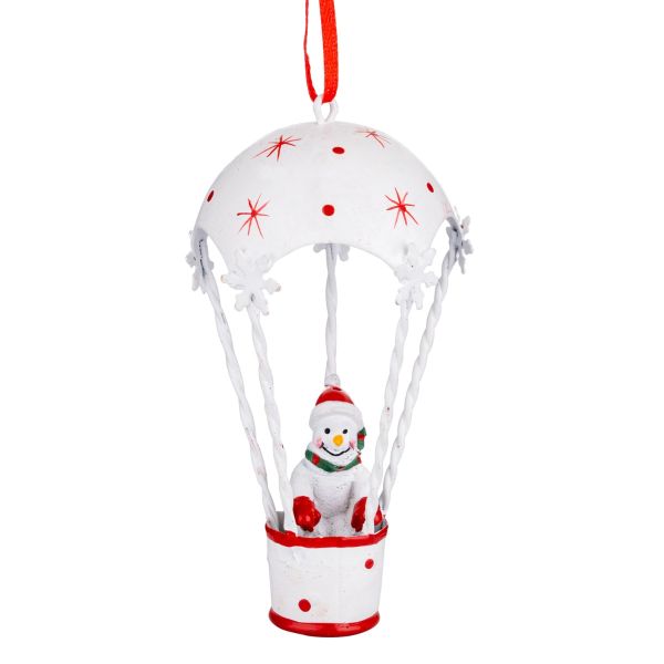 Addobbo Natalizio Mongolfiera Prodigious Snow 12 cm