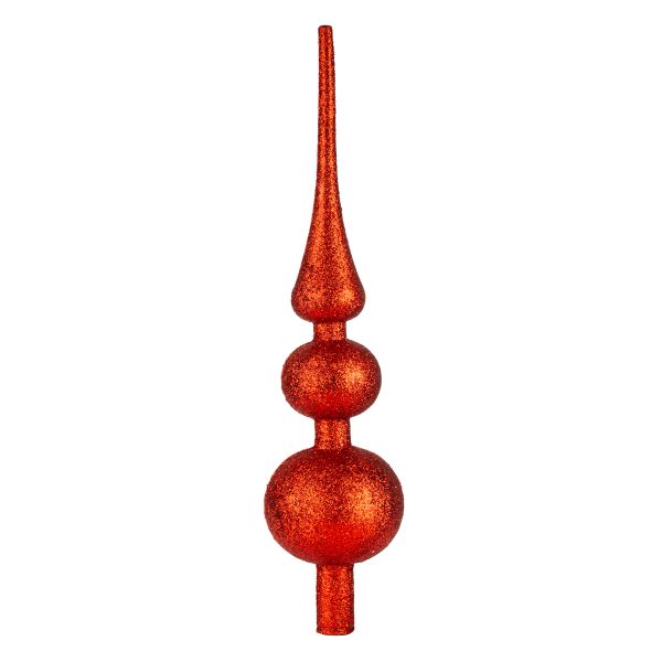 Puntale per Albero di Natale rosso Tornimae 30 cm