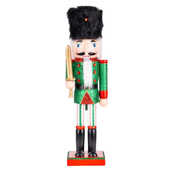 Schiaccianoci Custode dello Spirito Natalizio 35 cm