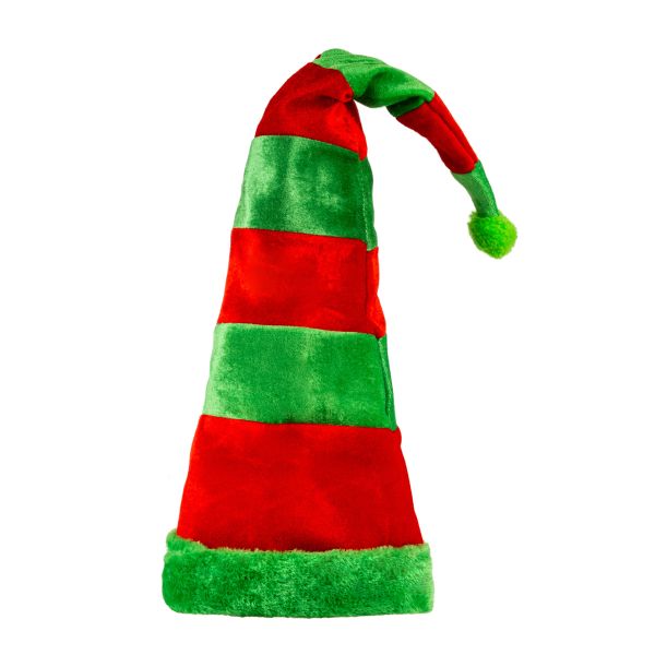 Puntale per Albero di Natale cappello Happy Elf 30 cm