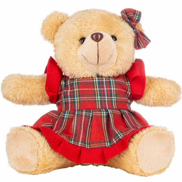 Orsetto tartan Taula portatrice d'amore 23 cm