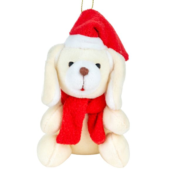 Addobbo Natalizio Cagnolino Conquistatore di Abbracci 11 cm