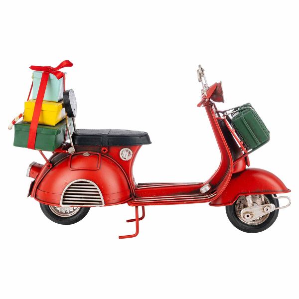 Modellino Vespa natalizia Roma 27 cm