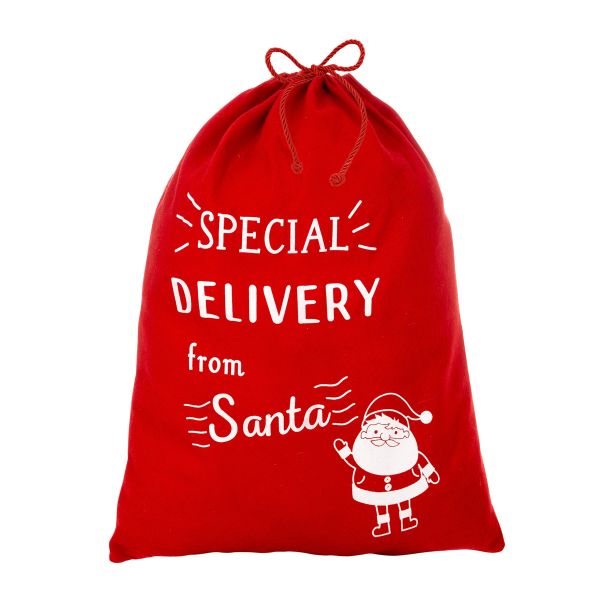 Sacco di Babbo Natale special delivery