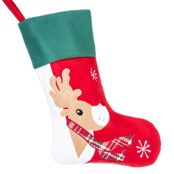 Calza di Natale Renna Figlia del Vento