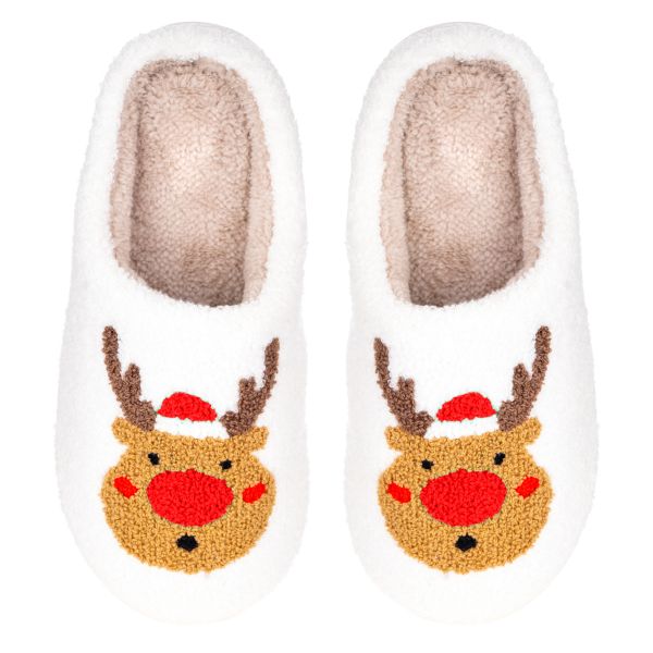 Pantofole Natalizie Reindeer Wishing Race