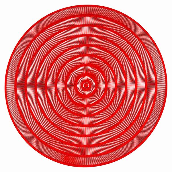 Tovaglietta natalizia rossa Tic Tac 40 cm