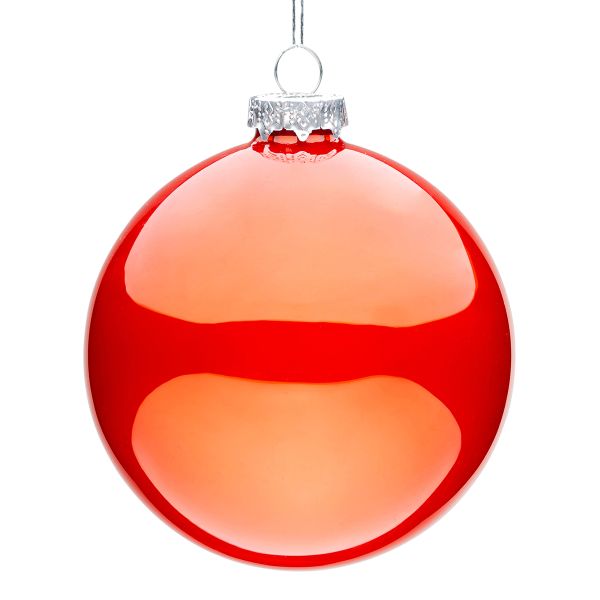 Pallina di Natale in vetro Alba del Futuro 10 cm