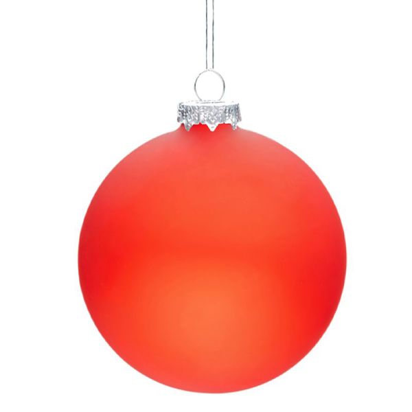 Pallina di Natale in vetro The Power of Love 8 cm