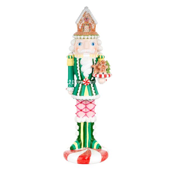 Schiaccianoci Imperatore del Pan di Zenzero 45 cm