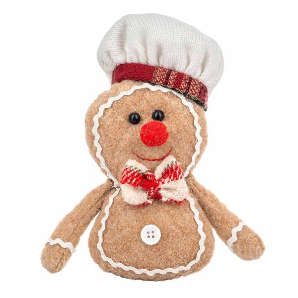 Addobbo Natalizio Gingerbread Gift Leon 17 cm
