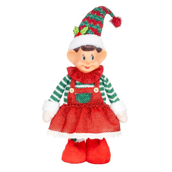 Elfo giovane Kassy gioiosa pattinatrice 43 cm