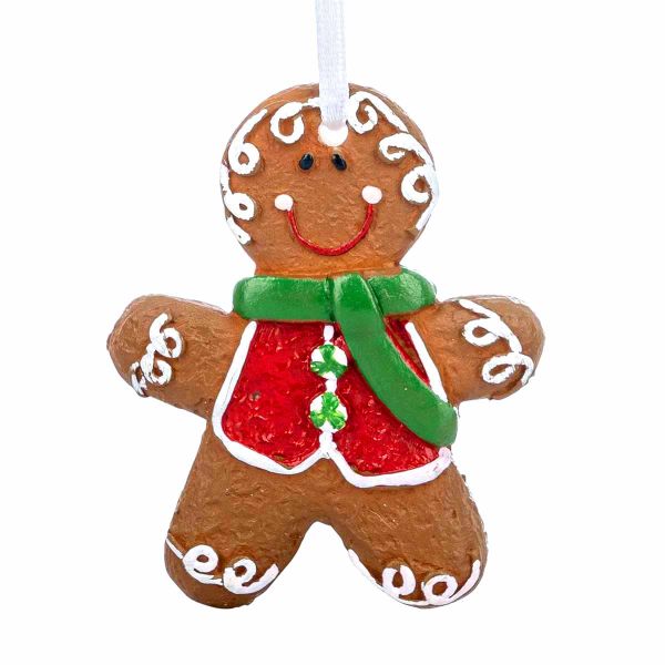 Addobbo Natalizio Gingerbread Christmas Woodman 7 cm