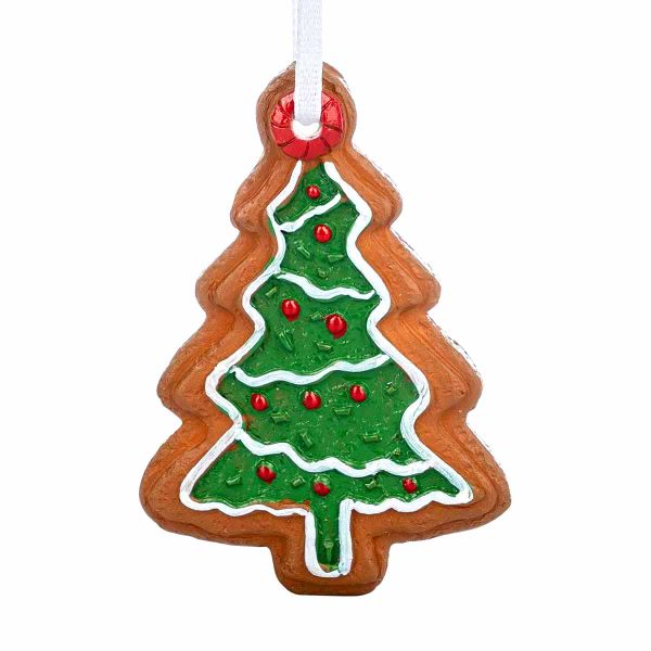 Addobbo Natalizio Gingerbread Christmas Evergreen Tree 7 cm