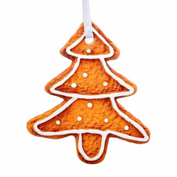 Addobbo Natalizio Gingerbread White Chocolate Tree 6 cm