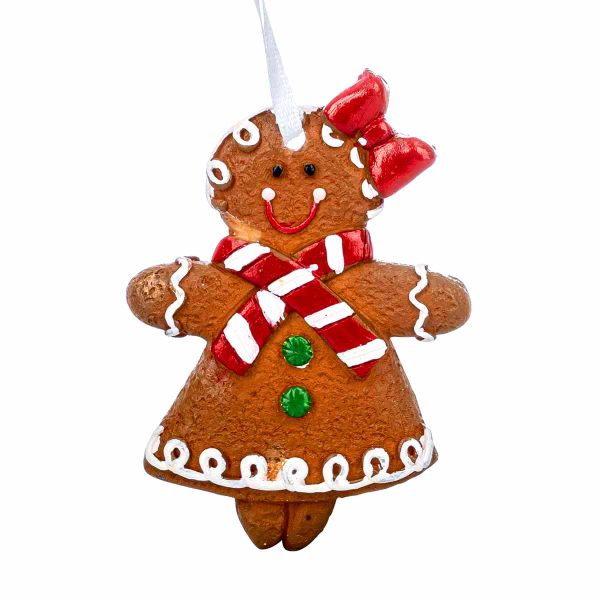 Addobbo Natalizio Gingerbread Christmas Tiny Dancer 8 cm