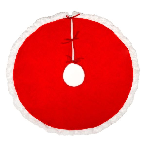 Copri Base Albero di Natale Il Cappello di Santa 100 cm