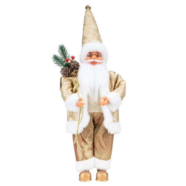 Babbo Natale e la Danza della Stella Dorata 62 cm