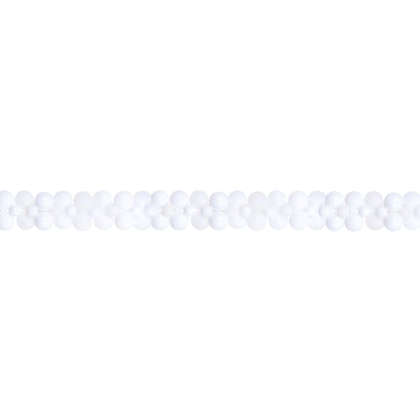 Festone di Palline di Natale bianco Last Snow 180 cm