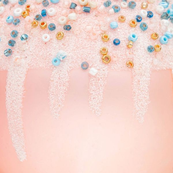 Pallina di Natale in vetro Il Pianeta del Gusto 8 cm