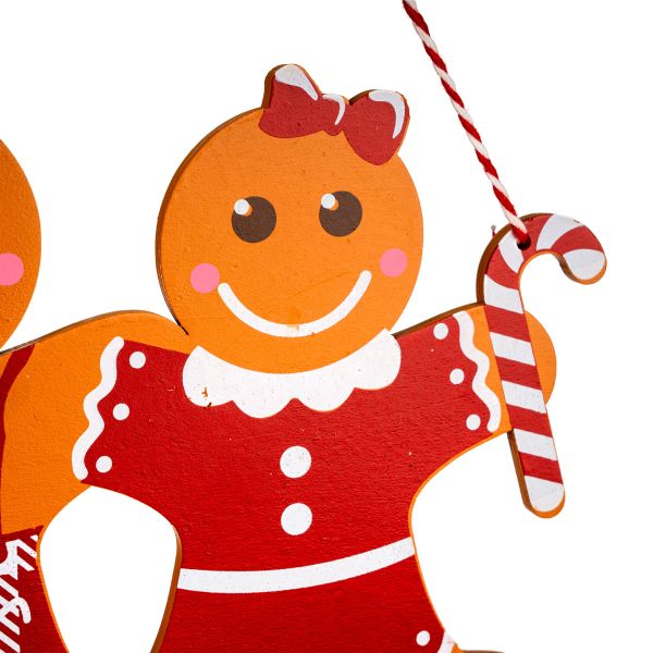 Fuoriporta Natalizio Wishes of Gingerbread Family