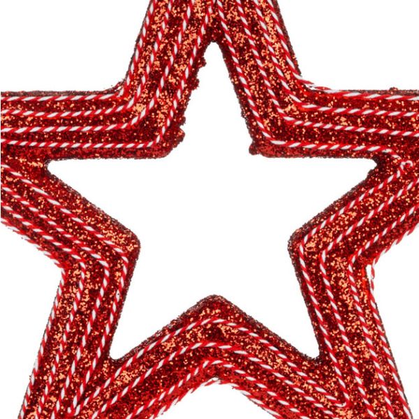Fuoriporta Natalizio Red Star of Infinite Desires 43 cm