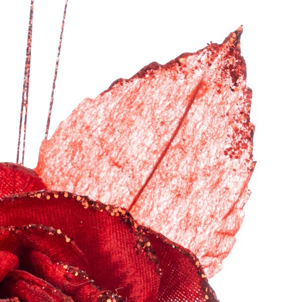 Rosa rossa con gambo Ange en Vol 12 cm