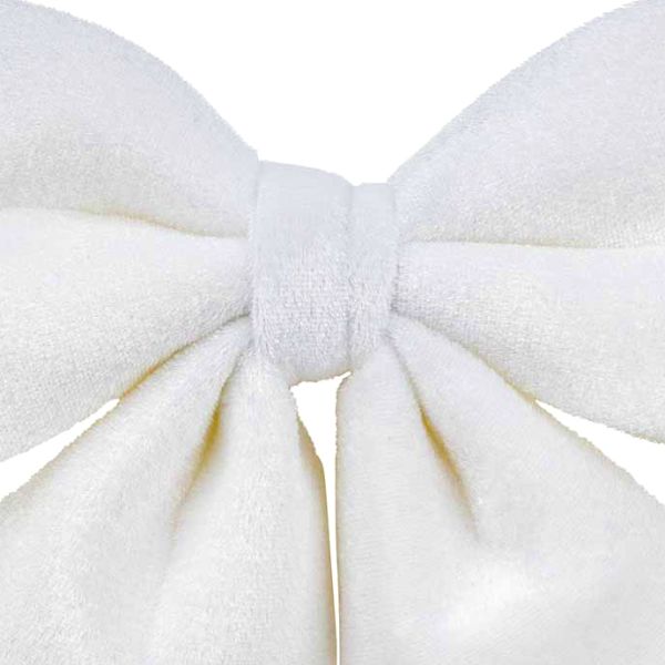 Addobbo Natalizio Pure Love White Bow 16 cm