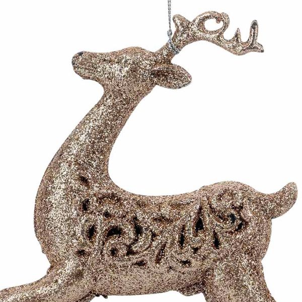Addobbo Natalizio Reindeer Rides the Stars 16 cm