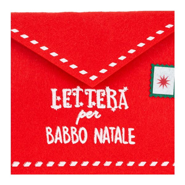 Fuoriporta Natalizio Letter of Wishes for Santa 25 cm